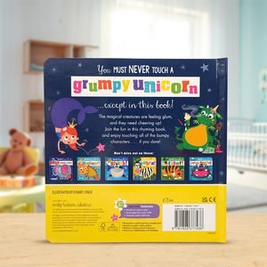 Product image 5 of Never Touch a Grumpy Unicorn!, a board book for ages 0+, by Make Believe Ideas.