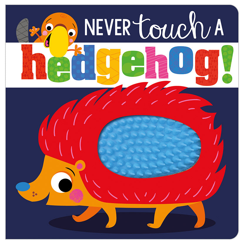 Product image 1 of Never Touch a Hedgehog!, a board book for ages 0+, by Make Believe Ideas.