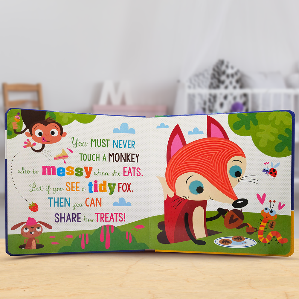 Product image 3 of Never Touch a Huge Elephant!, a board book for ages 0+, by Make Believe Ideas.