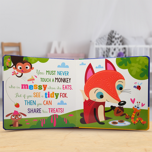 Product image 3 of Never Touch a Huge Elephant!, a board book for ages 0+, by Make Believe Ideas.