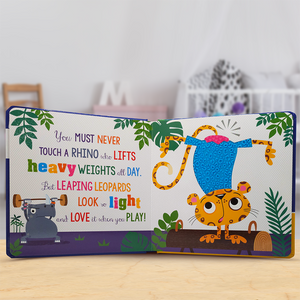 Product image 4 of Never Touch a Huge Elephant!, a board book for ages 0+, by Make Believe Ideas.