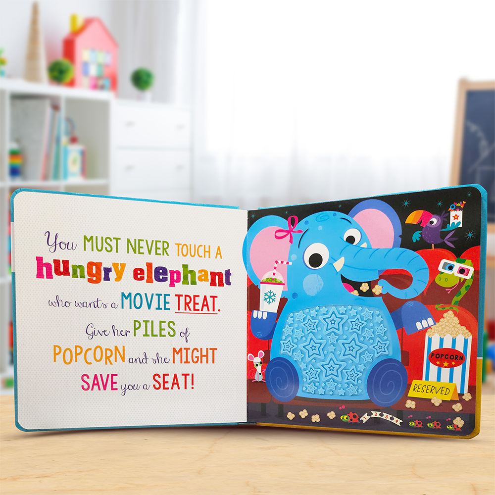 Product image 4 of Never Touch a Hungry Hippo!, a board book for ages 0+, by Make Believe Ideas.