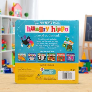 Product image 5 of Never Touch a Hungry Hippo!, a board book for ages 0+, by Make Believe Ideas.