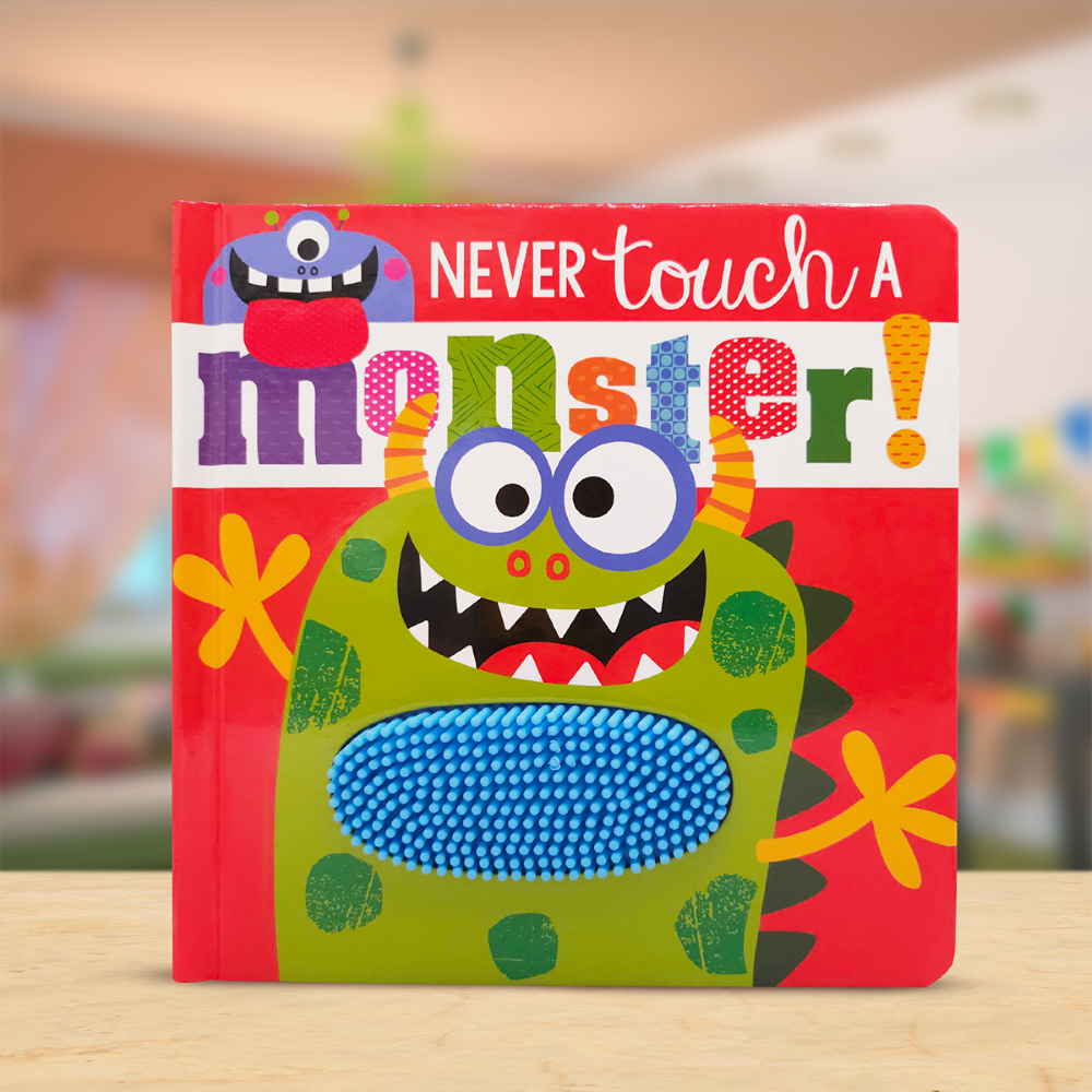 Product image 2 of Never Touch a Monster!, a board book for ages 0+, by Make Believe Ideas.