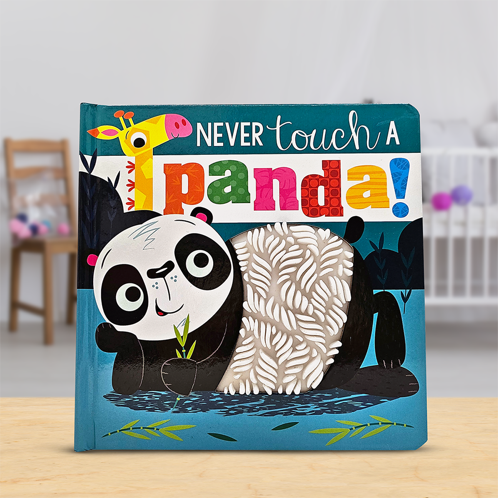 Product image 2 of Never Touch a Panda!, a board book for ages 0+, by Make Believe Ideas.