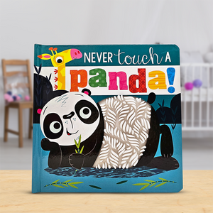 Product image 2 of Never Touch a Panda!, a board book for ages 0+, by Make Believe Ideas.