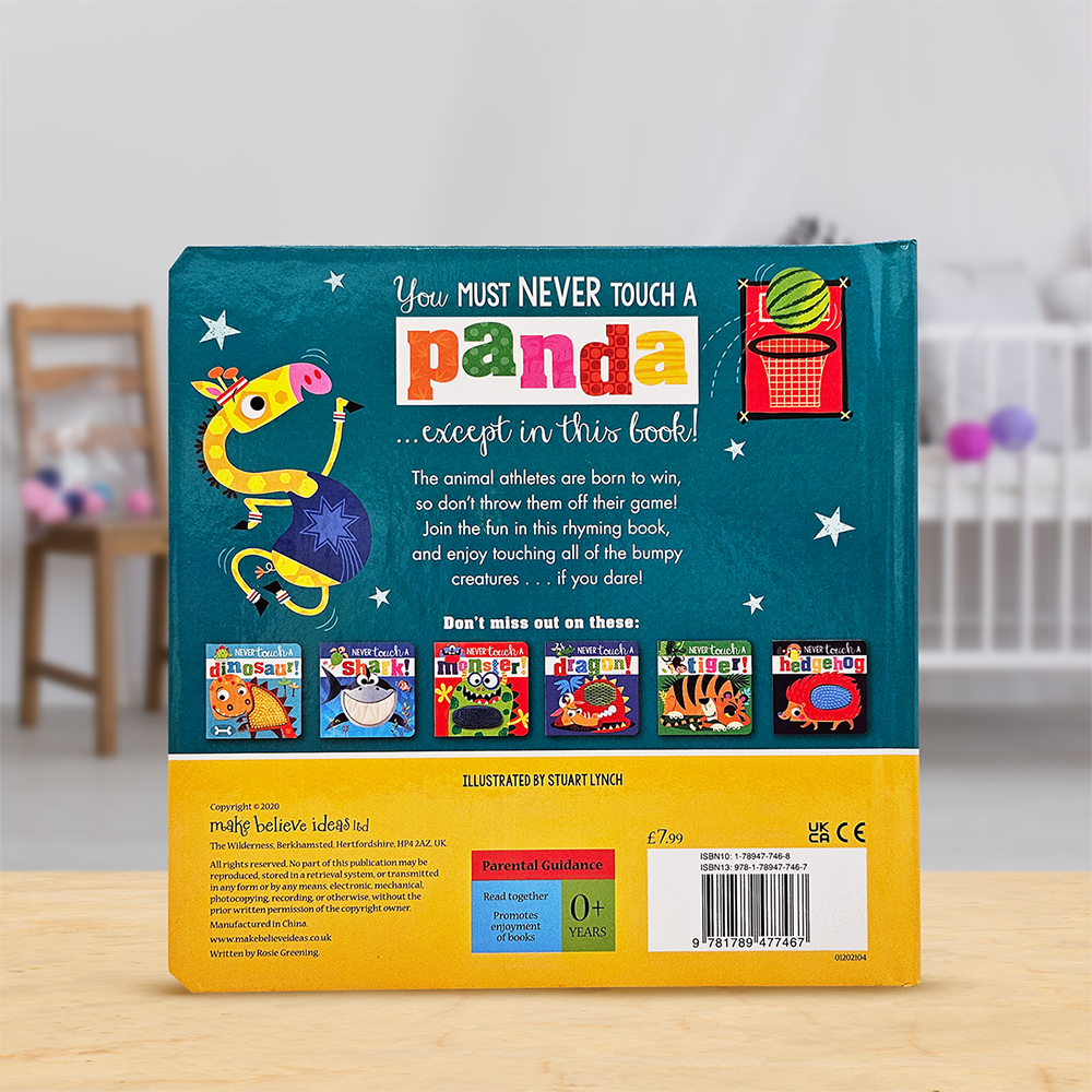 Product image 5 of Never Touch a Panda!, a board book for ages 0+, by Make Believe Ideas.