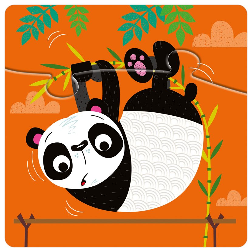 Product image 2 of Never Touch a Panda! Jigsaw, a game for ages 18 months+, by Make Believe Ideas.