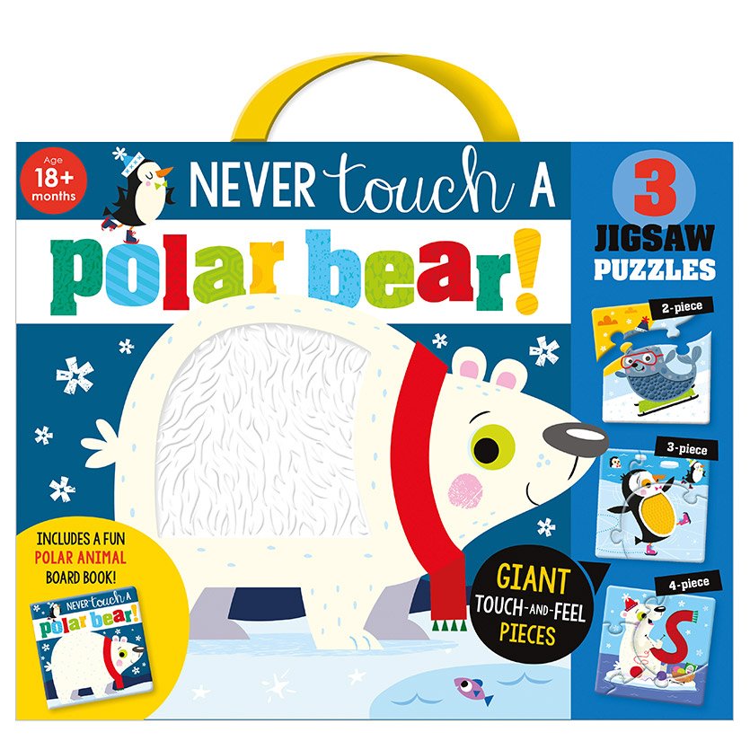 Product image 1 of Never Touch a Polar Bear Jigsaw, a game for ages 18 months+, by Make Believe Ideas.