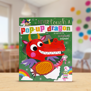 Product image 2 of Never Touch a Pop-up Dragon, a picture book for ages 3+, by Make Believe Ideas.