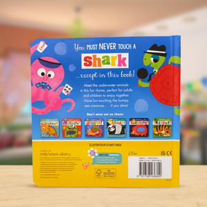 Product image 5 of Never Touch a Shark!, a board book for ages 0+, by Make Believe Ideas.