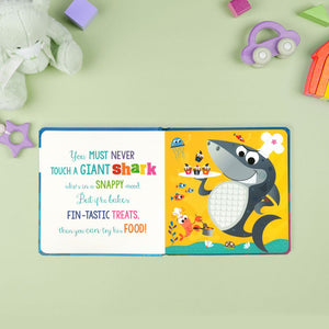Product image 5 of Never Touch a Shark! Book and Plush Set, a box set for ages 0+, by Make Believe Ideas.