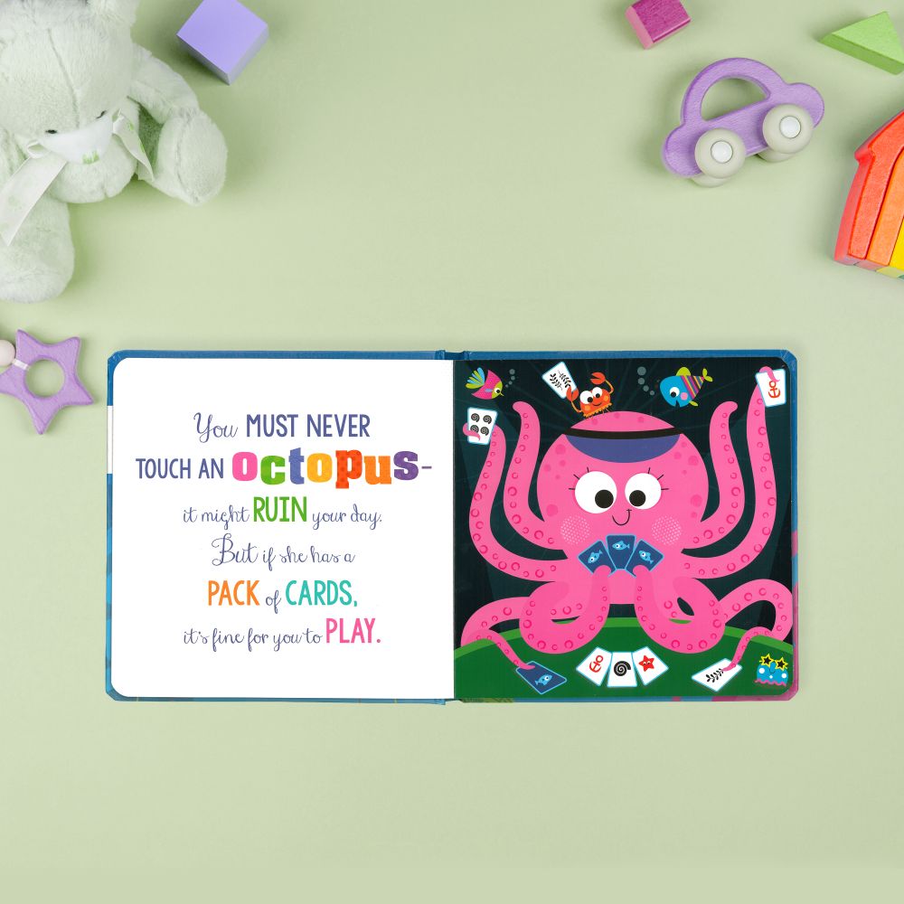 Product image 6 of Never Touch a Shark! Book and Plush Set, a box set for ages 0+, by Make Believe Ideas.