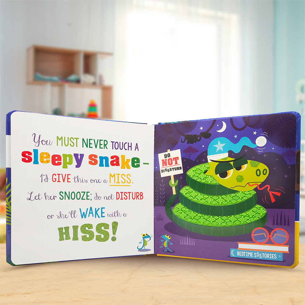 Product image 4 of Never Touch a Sleepy Lion!, a board book for ages 0+, by Make Believe Ideas.