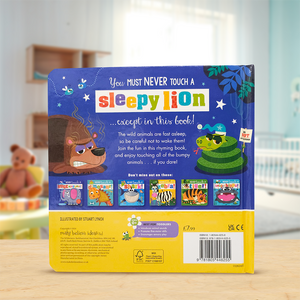 Product image 5 of Never Touch a Sleepy Lion!, a board book for ages 0+, by Make Believe Ideas.