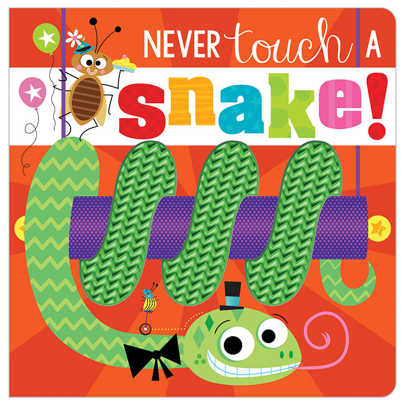 Product image 1 of Never Touch a Snake!, a board book for ages 0+, by Make Believe Ideas.