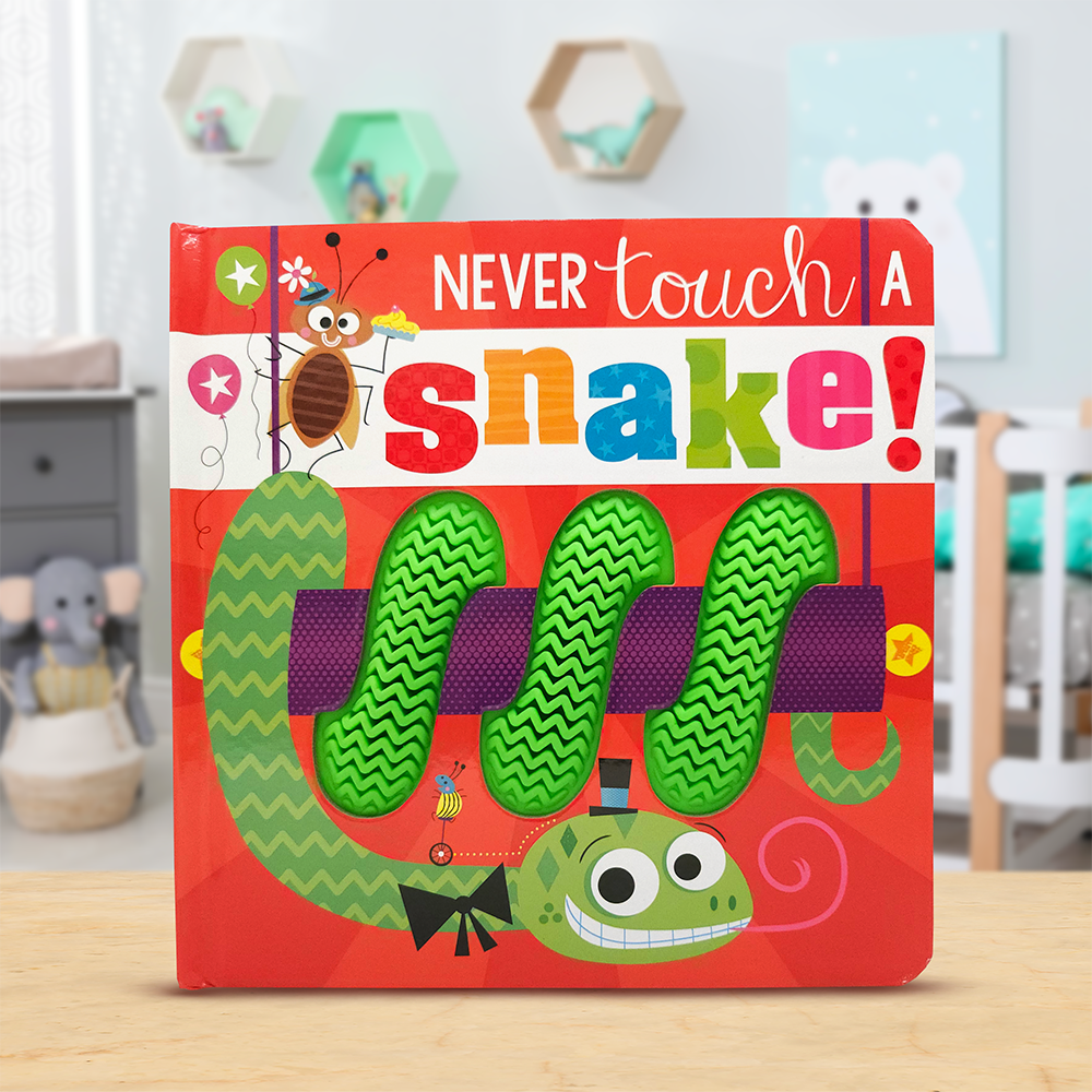 Product image 2 of Never Touch a Snake!, a board book for ages 0+, by Make Believe Ideas.