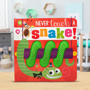 Product image 2 of Never Touch a Snake!, a board book for ages 0+, by Make Believe Ideas.