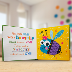 Product image 3 of Never Touch a Spider!, a board book for ages 0+, by Make Believe Ideas.