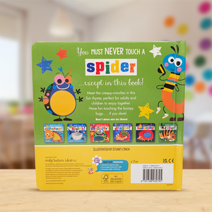 Product image 5 of Never Touch a Spider!, a board book for ages 0+, by Make Believe Ideas.
