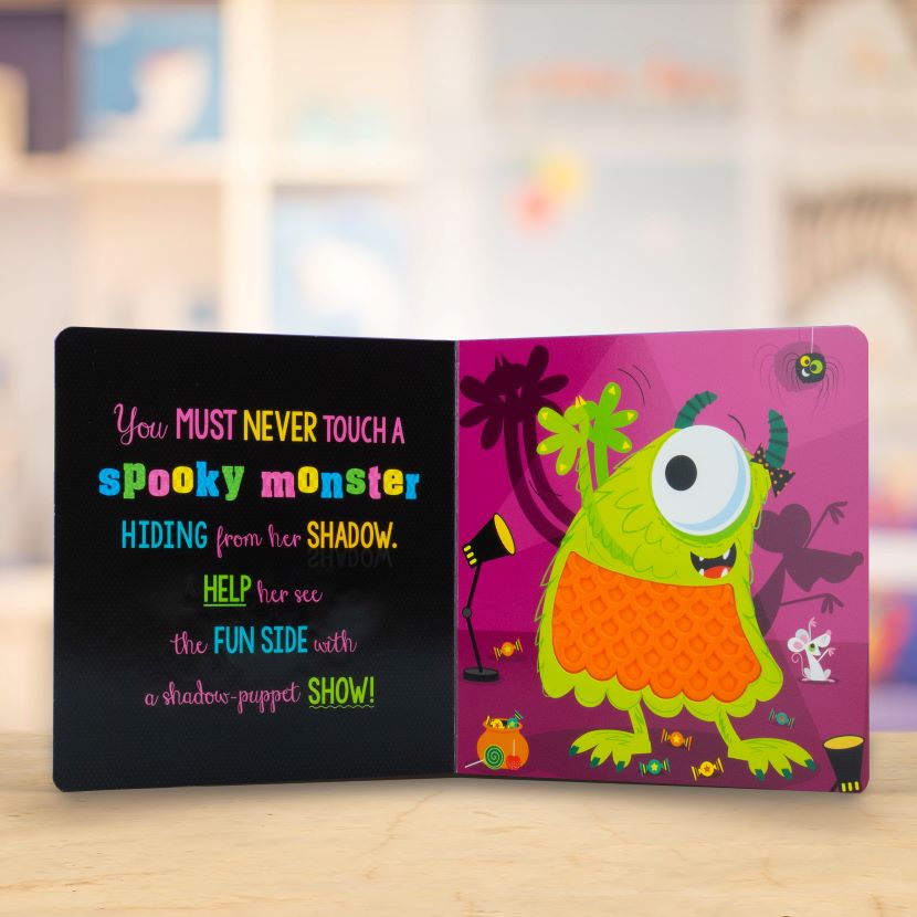 Product image 3 of Never Touch a Spooky Ghost!, a board book for ages 0+, by Make Believe Ideas.