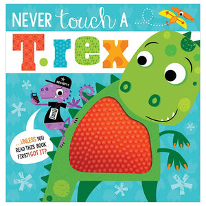 Product image 1 of Never Touch a T. rex!, a picture book for ages 3+, by Make Believe Ideas.