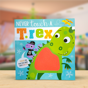 Product image 2 of Never Touch a T. rex!, a picture book for ages 3+, by Make Believe Ideas.