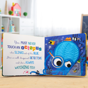 Product image 3 of Never Touch a Zebra!, a board book for ages 0+, by Make Believe Ideas.