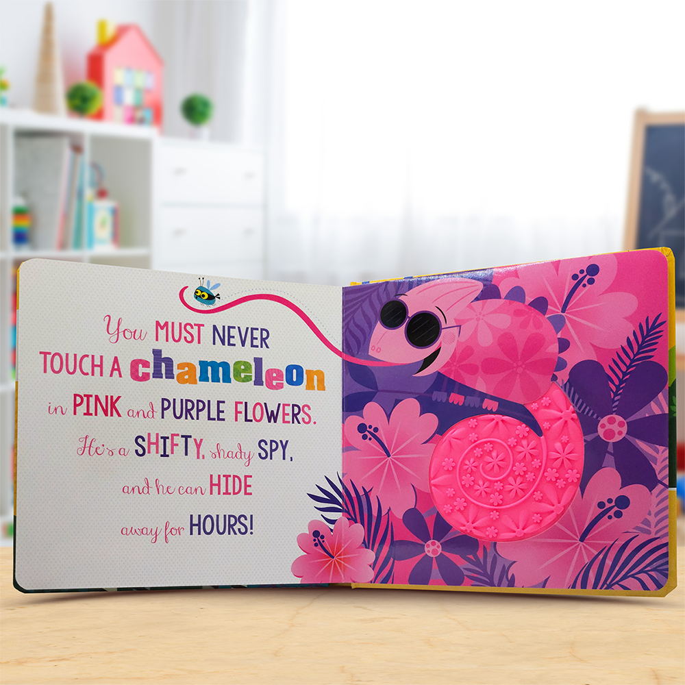 Product image 4 of Never Touch a Zebra!, a board book for ages 0+, by Make Believe Ideas.