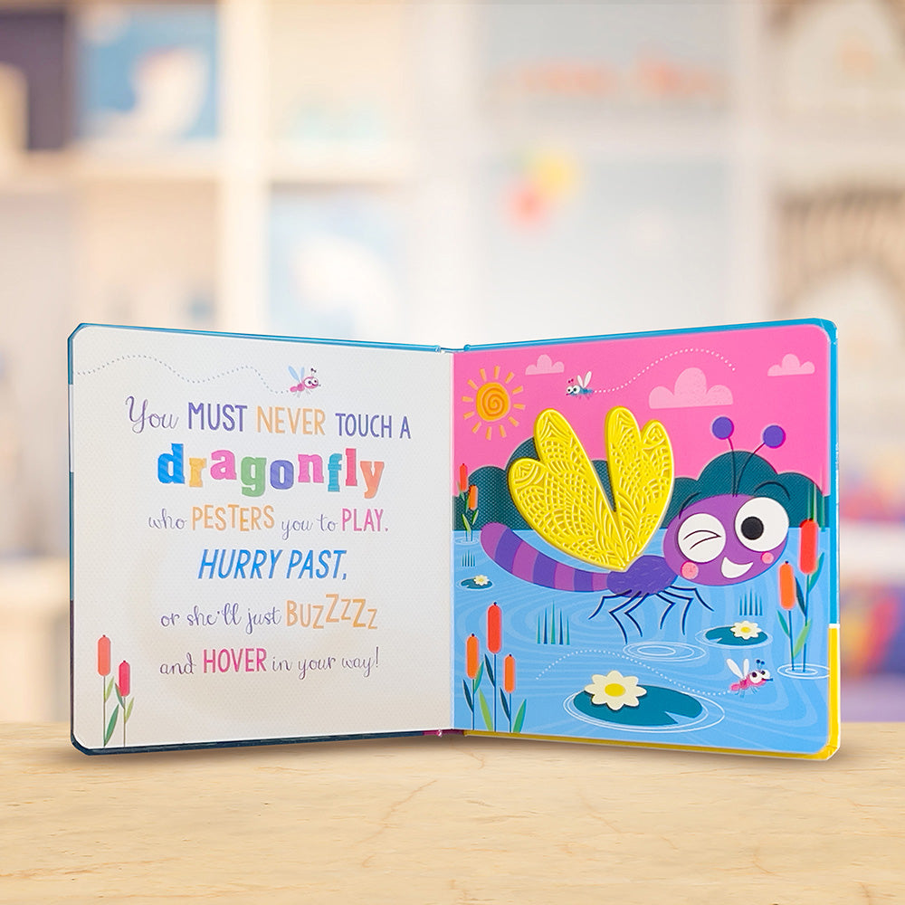Product image 3 of Never Touch an Axolotl!, a board book for ages 0+, by Make Believe Ideas.