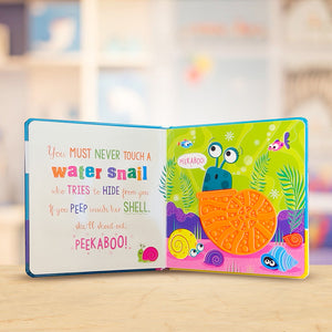 Product image 4 of Never Touch an Axolotl!, a board book for ages 0+, by Make Believe Ideas.
