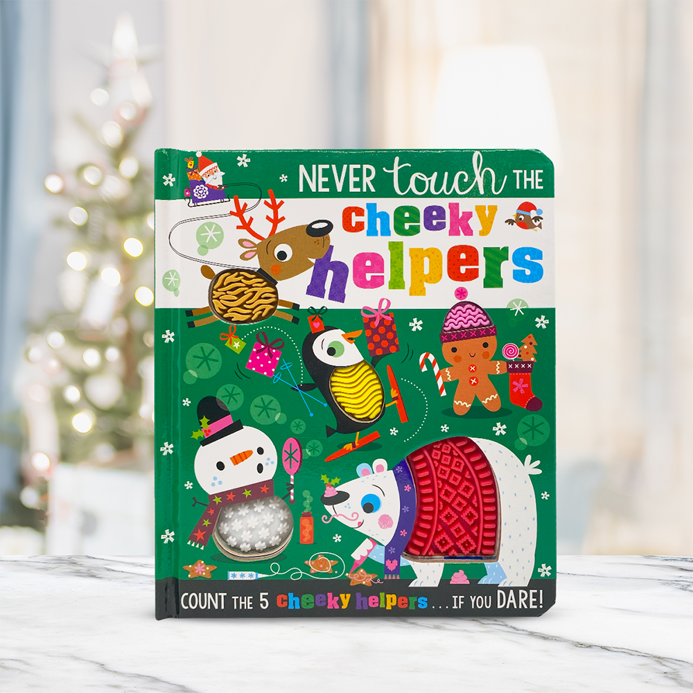 Product image 2 of Never Touch the Cheeky Helpers, a board book for ages 0+, by Make Believe Ideas.