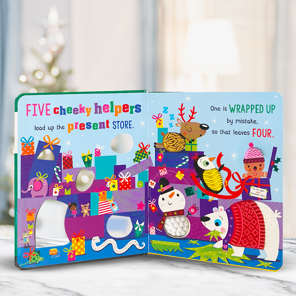 Product image 3 of Never Touch the Cheeky Helpers, a board book for ages 0+, by Make Believe Ideas.