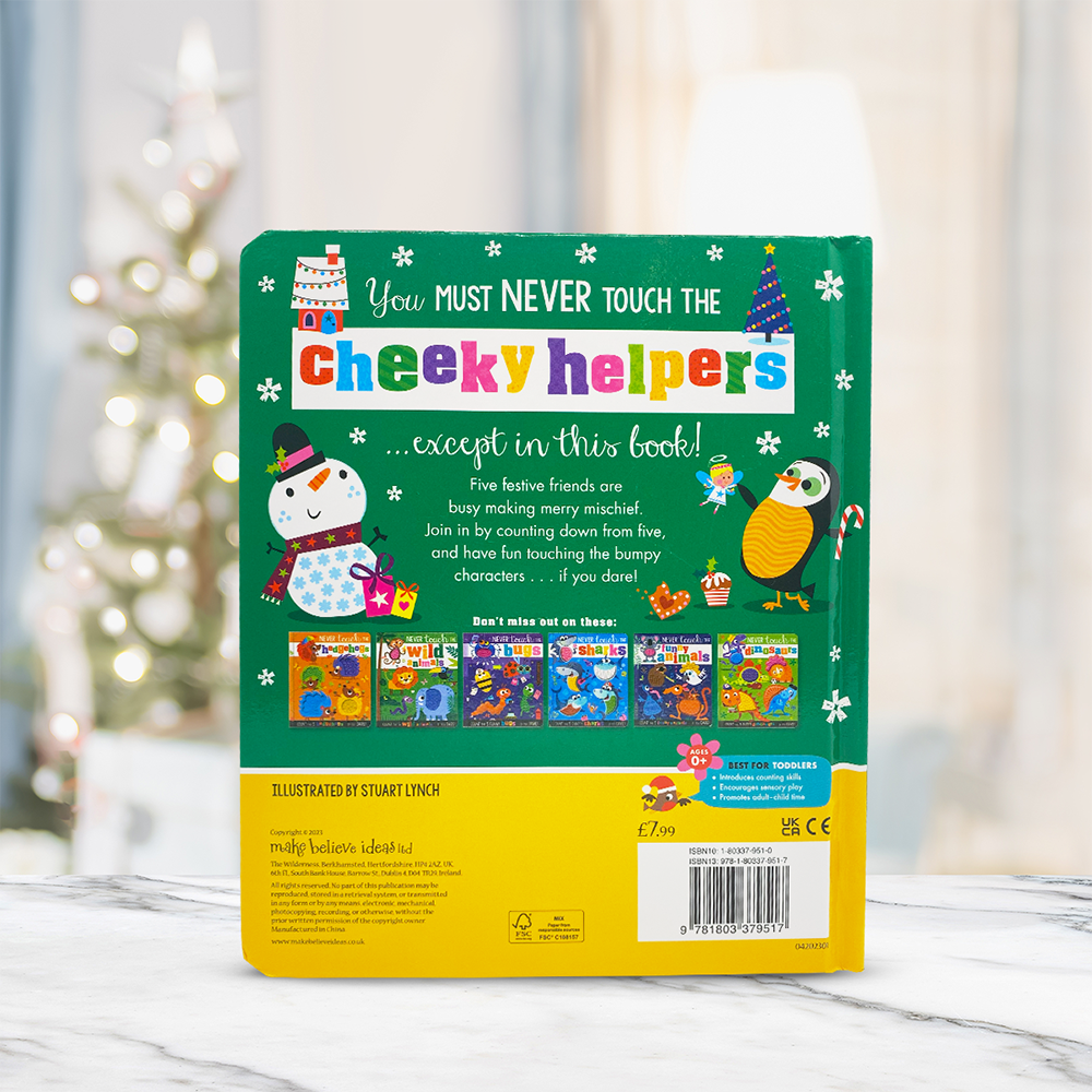 Product image 5 of Never Touch the Cheeky Helpers, a board book for ages 0+, by Make Believe Ideas.