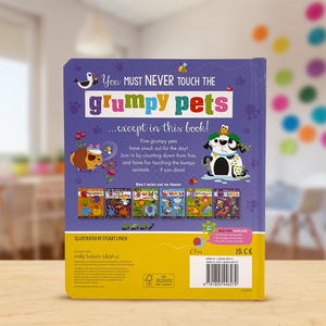 Product image 5 of Never Touch the Grumpy Pets, a board book for ages 0+, by Make Believe Ideas.