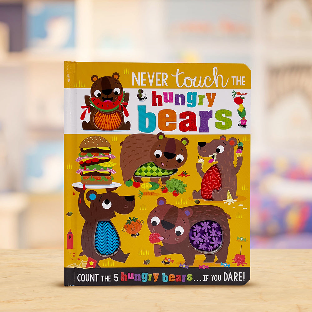 Product image 2 of Never Touch the Hungry Bears, a board book for ages 0+, by Make Believe Ideas.