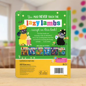 Product image 6 of Never Touch the Lazy Lambs, a board book for ages 0+, by Make Believe Ideas.