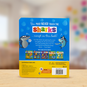 Product image 5 of Never Touch the Sharks!, a board book for ages 0+, by Make Believe Ideas.