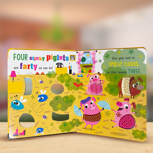 Product image 4 of Never Touch the Stinky Piglets, a board book for ages 0+, by Make Believe Ideas.