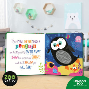 Product image 4 of Never Touch the Zoo Crew!, a board book for ages 0+, by Make Believe Ideas.