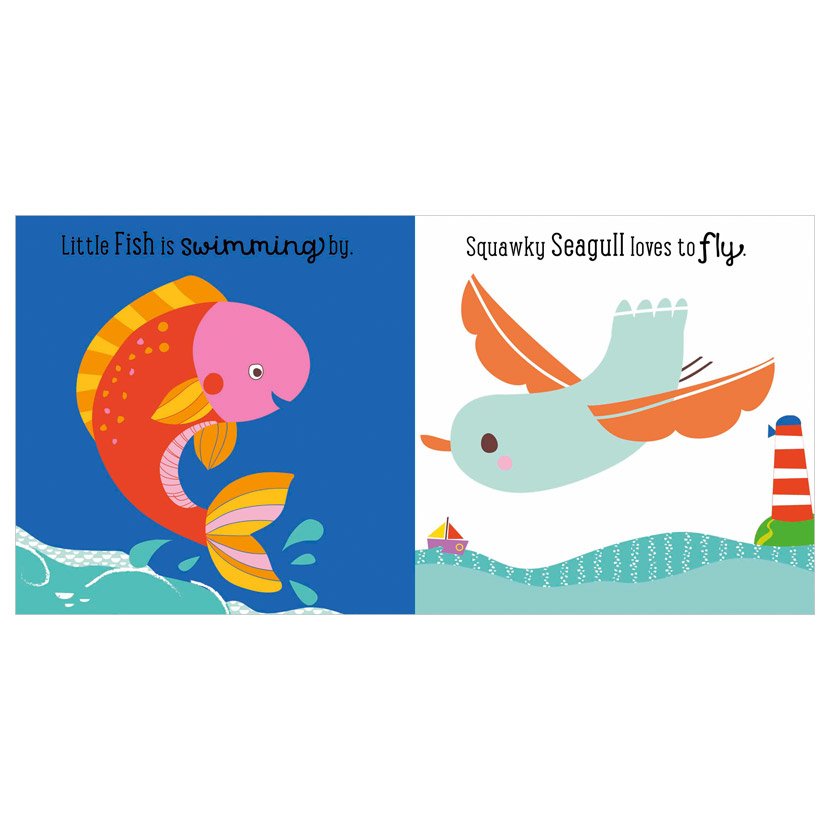 Product image 2 of Ocean Friends Bath Book, a bath book for ages 0+, by Make Believe Ideas.