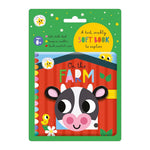 Product image 1 of On the Farm, a cloth book for ages 0+, by Make Believe Ideas.