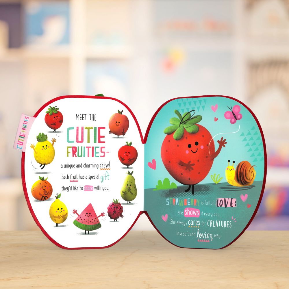 Product image 4 of On-the-Go Toy and Cutie Fruities Book Gift Set, a box set for ages 0+, by Make Believe Ideas.