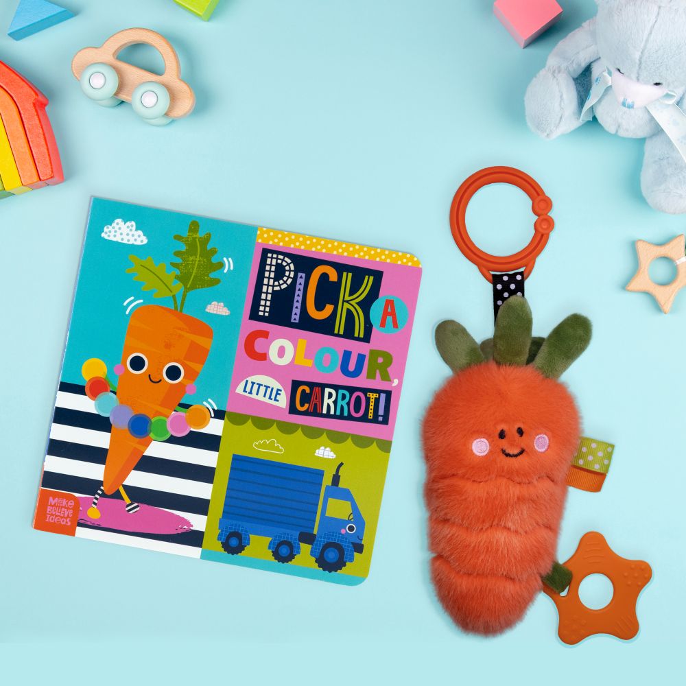 Product image 2 of On-the-Go Toy and First Colours Book Gift Set, a box set for ages 0+, by Make Believe Ideas.