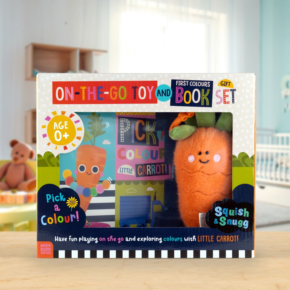 Product image 5 of On-the-Go Toy and First Colours Book Gift Set, a box set for ages 0+, by Make Believe Ideas.