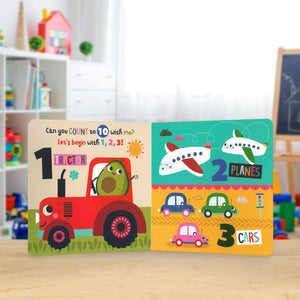 Product image 4 of On-the-Go Toy and First Numbers Book Gift Set, a box set for ages 0+, by Make Believe Ideas.