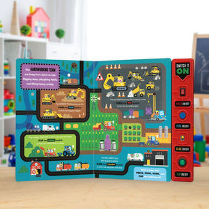 Product image 4 of On the Move, a board book for ages 3+, by Make Believe Ideas.