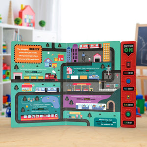 Product image 5 of On the Move, a board book for ages 3+, by Make Believe Ideas.