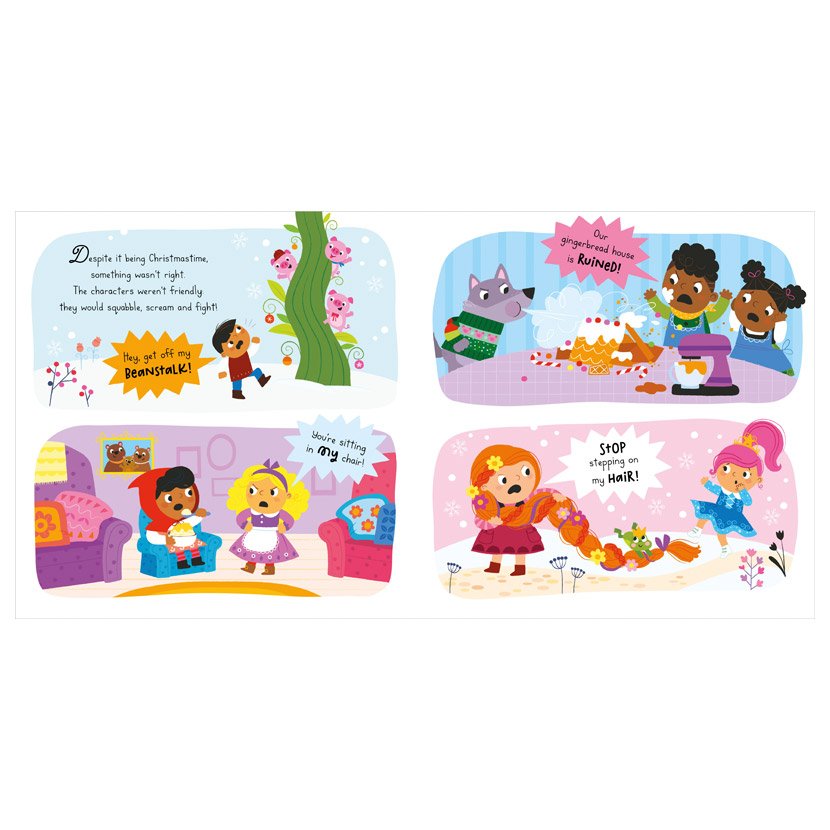 Product image 3 of Once Upon a Christmas, a picture book for ages 3+, by Make Believe Ideas.
