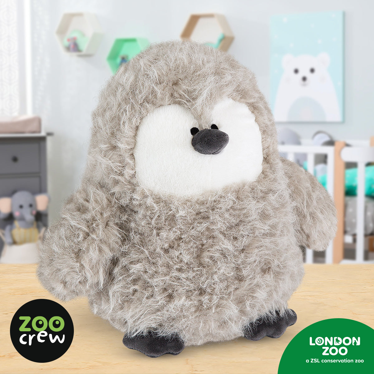 Product image 2 of Pebble the Penguin Chick, a plush toy for ages 0+, by Make Believe Ideas.